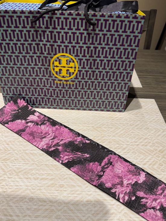 Tory Burch Accessories - Tory Burch Silk Ribbon Tie